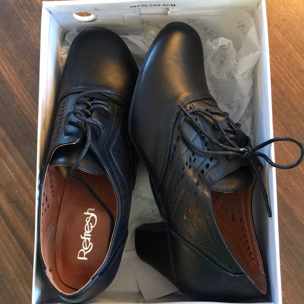 Brown booties